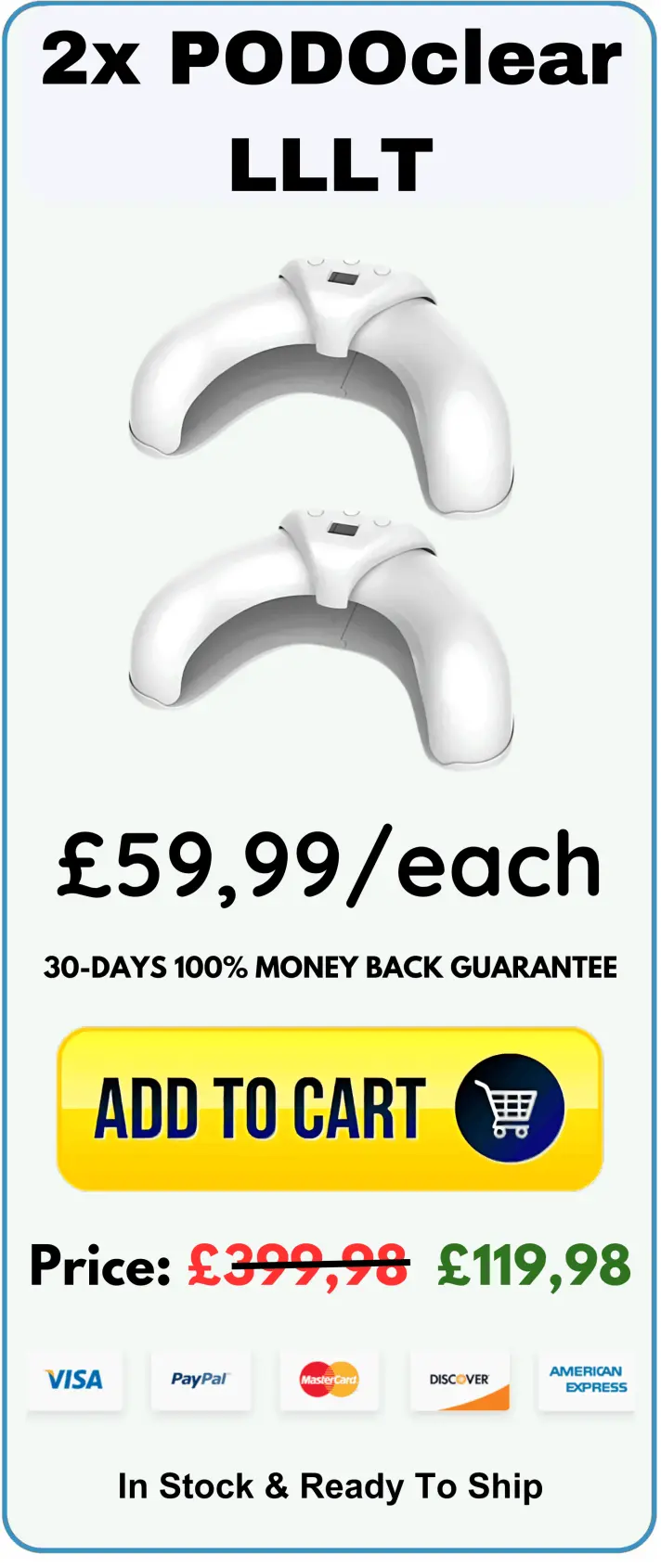 PODOclear LLLT Anti fungul Device offer price